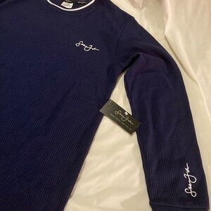 Vintage Y2K, Sean, John hip-hop long sleeve thermal Deadstock size small NWTS